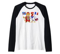 Drapeau France République démocratique du Congo Racines Manche Raglan