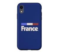 Drapeau France rétro Drapeau français Bleu français Coque pour iPhone XR