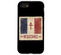 Drapeau France sans résistance Croix de Lorraine 1940-1944 Coque pour iPhone SE (2020) / 7/8