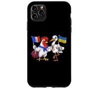 Drapeau France Ukraine Racines Françaises Héritage Ukrainien Coque pour iPhone 11 Pro Max
