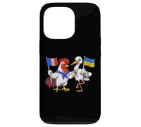 Drapeau France Ukraine Racines Françaises Héritage Ukrainien Coque pour iPhone 13 Pro