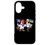 Drapeau France Ukraine Racines Françaises Héritage Ukrainien Coque pour iPhone 17