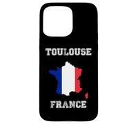 Drapeau France Vieilli Fierté de Toulouse Coque pour iPhone 15 Pro Max