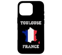 Drapeau France Vieilli Fierté de Toulouse Coque pour iPhone 16 Pro