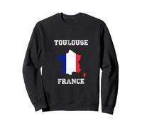 Drapeau France Vieilli Fierté de Toulouse Sweatshirt