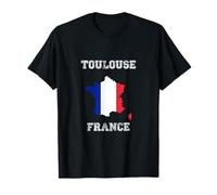 Drapeau France Vieilli Fierté de Toulouse T-Shirt