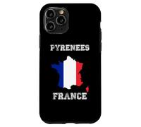 Drapeau France Vieilli Fierté des Pyrénées Coque pour iPhone 11 Pro