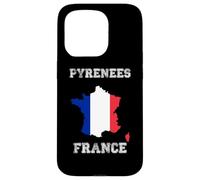 Drapeau France Vieilli Fierté des Pyrénées Coque pour iPhone 15 Pro