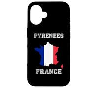 Drapeau France Vieilli Fierté des Pyrénées Coque pour iPhone 16