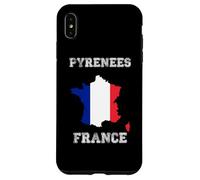 Drapeau France Vieilli Fierté des Pyrénées Coque pour iPhone XS Max