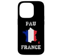 Drapeau France Vieilli Pau Pride Coque pour iPhone 14 Pro