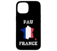 Drapeau France Vieilli Pau Pride Coque pour iPhone 15