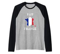 Drapeau France Vieilli Pau Pride Manche Raglan