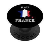 Drapeau France Vieilli Pau Pride PopSockets PopGrip Adhésif
