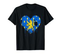 Drapeau Franche-Comté en Vintage Idée-Cadeau Franc-comtois T-Shirt
