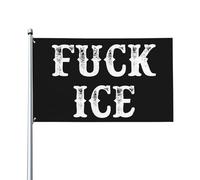 Drapeau Fuck Ice 90x150 cm Décoration intérieure et extérieure