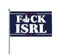 Drapeau « Fuck Israel » pour la Palestine libre, drapeaux de jardin anti-Israël pour l'extérieur, bannières de 5 x 8 pouces