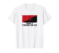 Drapeau Gadsden Anti-autoritaire de Gauche « Don't Tread on Us » T-Shirt