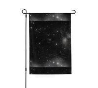 Drapeau galaxie noir et blanc Convient pour l'intérieur et l'extérieur, parfait pour la maison, le jardin, les événements et les affichages patriotiques.