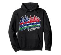 Drapeau Gambia is Always Home Flames Gambian Pride Sweat à Capuche