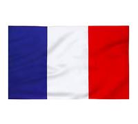 Drapeau Géant XXL Supporter France | Bleu • Blanc • Rouge | 89cmx156cm | Qualité Premium | Equipe de France | Champion du Monde | Football | Rugby | Accessoire | Cocorico | OriginalCup®
