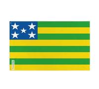 Drapeau Goiás Plusieurs Tailles en Polyester 60x90cm 5. 1 œillet chaque coin