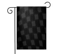 Drapeau Grand Succès Vélo Shadow Jack Abstrait Voiture Course Départ Camion Damier Blanc Fin Mouvement Couleurs Vives Drapeau De Bienvenue, Pour D'Intérieur, Balcon, 30x45cm