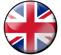 Drapeau Grande Bretagne - 10cm - Sticker/Autocollant