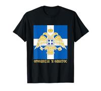 Drapeau Grec Byzantin orthodoxie ou Aigle de la Mort T-Shirt