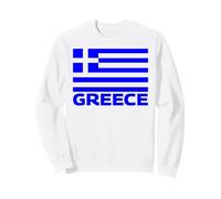 Drapeau Grec de la Grèce pour Hommes, Femmes, Enfants Sweatshirt