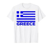 Drapeau Grec de la Grèce pour Hommes, Femmes, Enfants T-Shirt
