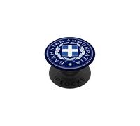 Drapeau Grec Grand Sceau Grèce PopSockets PopGrip Adhésif