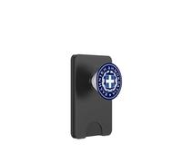 Drapeau Grec Grand Sceau Grèce PopSockets PopWallet pour MagSafe