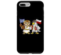 Drapeau Grèce Pologne Racines Gréco-Polonaises Héritage Coque pour iPhone 7 Plus/8 Plus
