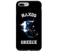 Drapeau Grèce Vieilli Naxos Pride Coque pour iPhone 7 Plus/8 Plus