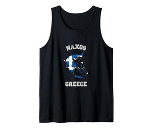 Drapeau Grèce Vieilli Naxos Pride Débardeur
