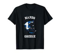 Drapeau Grèce Vieilli Naxos Pride T-Shirt
