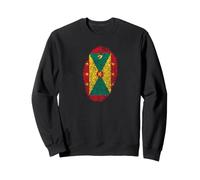 Drapeau Grenade Grenade Patriotique Pride Heritage Cadeau Sweatshirt