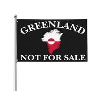 Drapeau « Groenland à vendre » - « J'aime le Groenland » 3 x 5 pouces