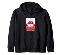 Drapeau Groenland Océan Arctique Queue de Baleine Minimaliste Sweat à Capuche