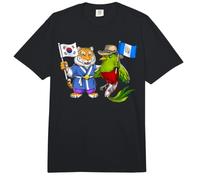 Drapeau Guatemala Corée du Sud Racines guatémaltéco-coréenne Comfort Colors Adult Heavyweight T-Shirt