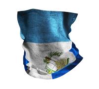 Drapeau Guatémaltèque Drapeau Salvadorien Echarpe Gaiter Ultra-Douce Bandeaux Respirant Chapeaux Demi-Visage pour Course À Pied Ski Femme 26X30CM