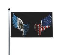 Drapeau guatémaltèque et américain de luxe durable 3 x 5 pieds