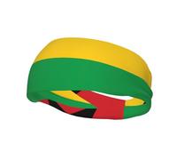 Drapeau Guinée-Bissau Imprimé Bandeau Sport Anti-transpiration pour Homme Femme Parfait pour Course Basketball, Yoga Randonnée