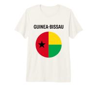 Drapeau Guinée-Bissau Moderne T-Shirt Haut de Gamme