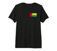 Drapeau Guinée-Bissau T-Shirt Haut de Gamme