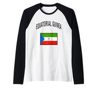 Drapeau Guinée équatoriale Manche Raglan