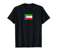 Drapeau Guinée équatoriale T-Shirt Graphique avec Valeur