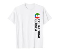 Drapeau Guinée équatoriale Vertical T-Shirt