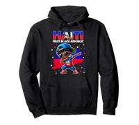 Drapeau Haïti la Première République Noire 1804 Haïti pour enfants Sweat à Capuche